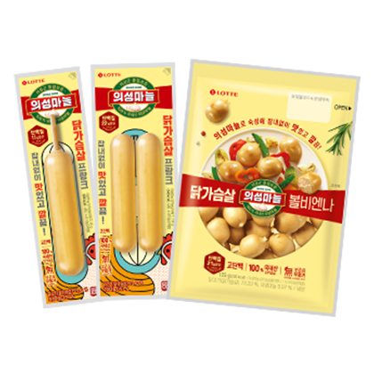 Uiseong Garlic Chicken Breast Sausage