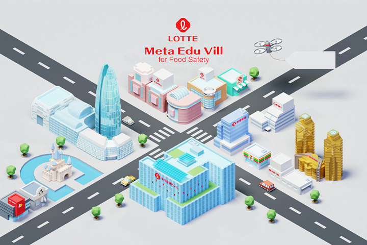 Smart hygiene education system, Lotte Meta Edu Vill 