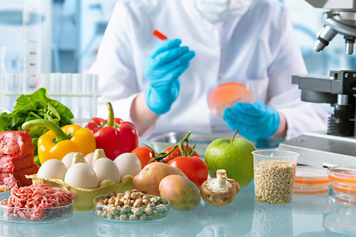 Securing analysis method for identifying fake food and country of origin 